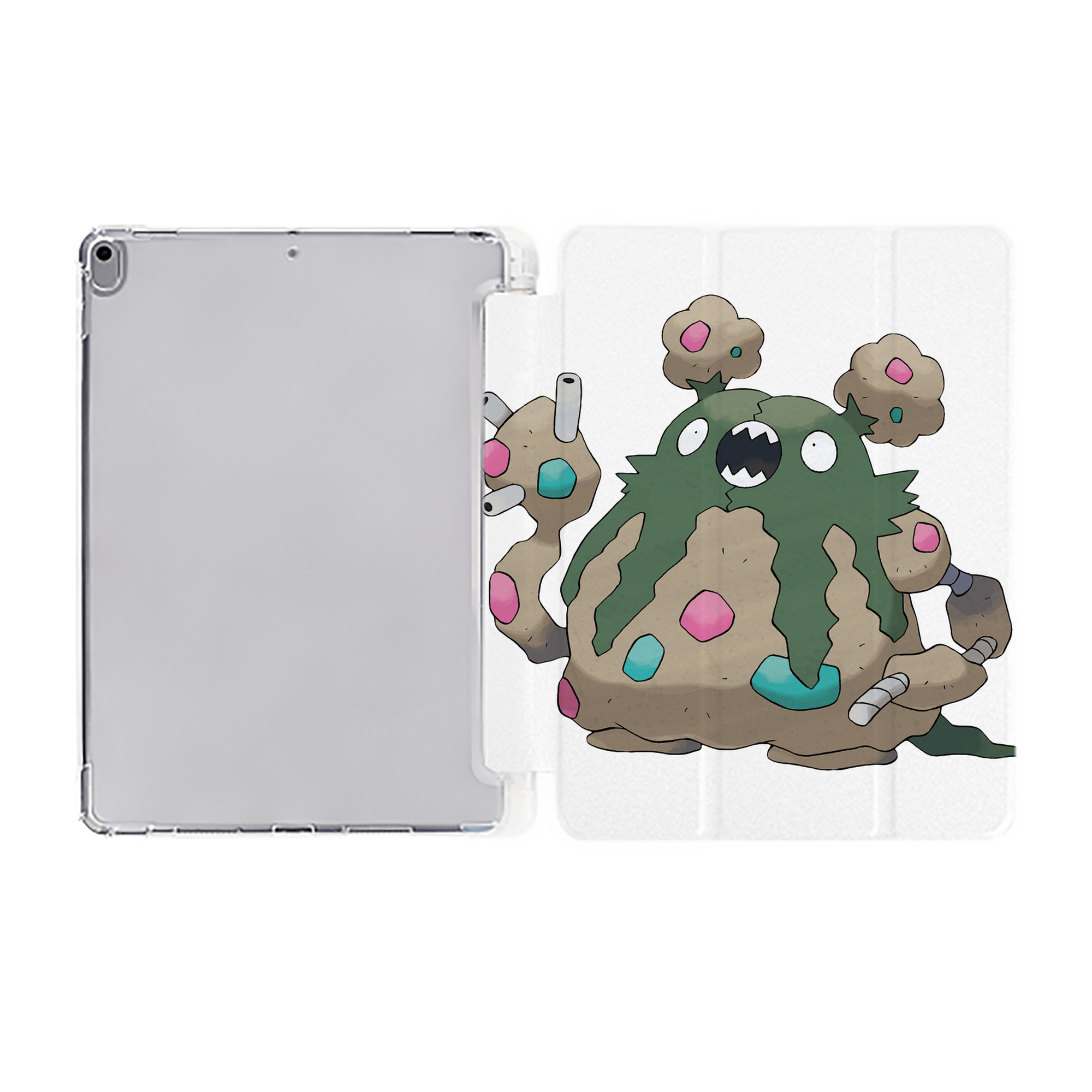 （画像用） ポケットモンスター Pokémon IPad ケース ペン収納付き 三つ折りスタンド PUレザー×シリコン 対応機種9.5/10.5/10.9インチ